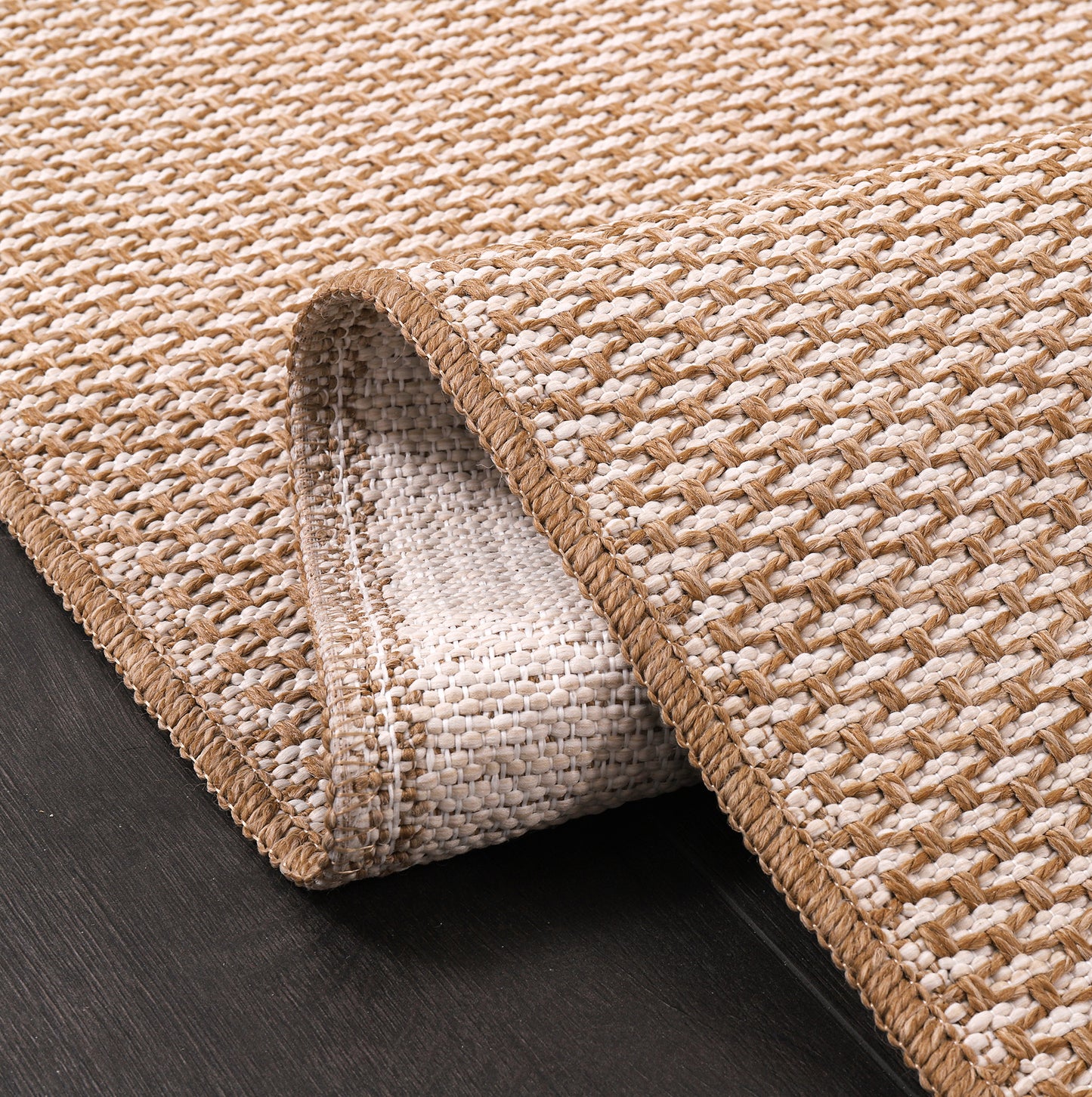 Ljuva Home Nordic Breeze Outdoor Polypropylene Rug - Turkish Crafted, Perfect for Swedish Homes