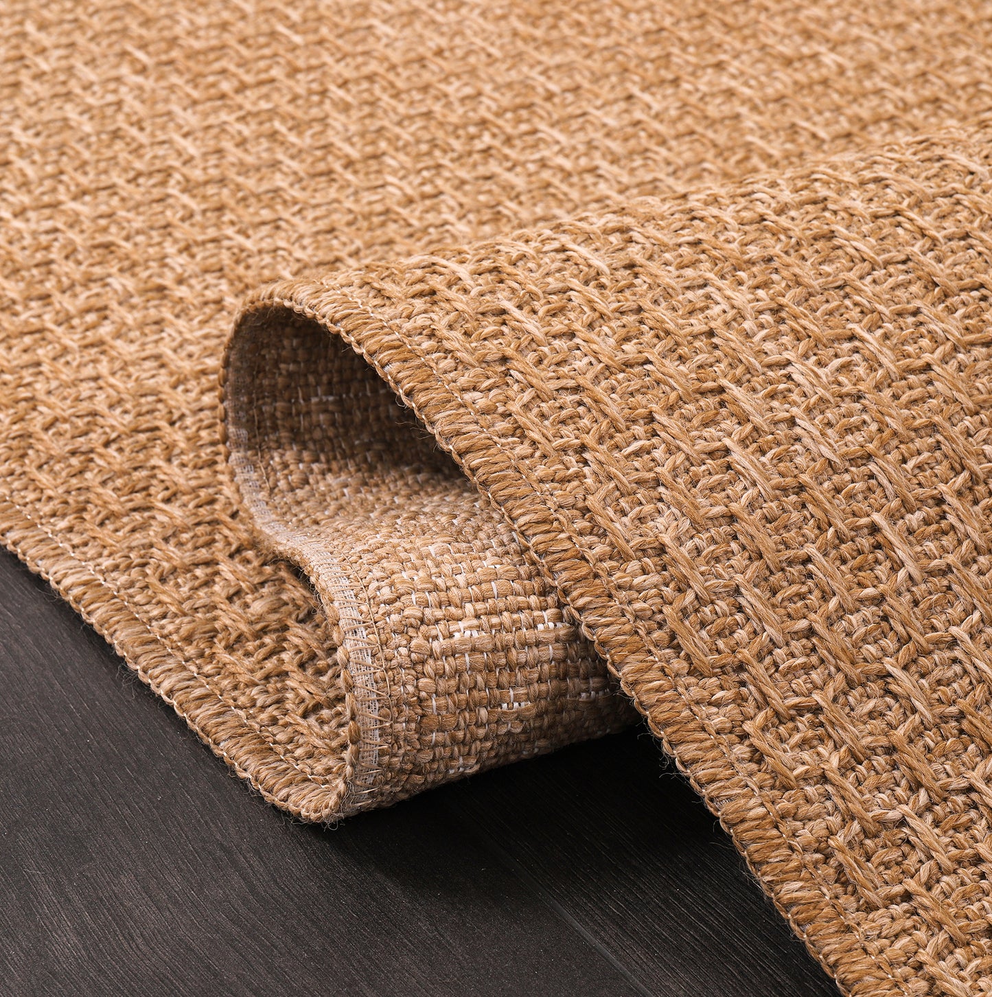 Ljuva Home Nordic Breeze Outdoor Polypropylene Rug Jord Collection 1002 - Turkish Crafted, Perfect for Swedish Homes