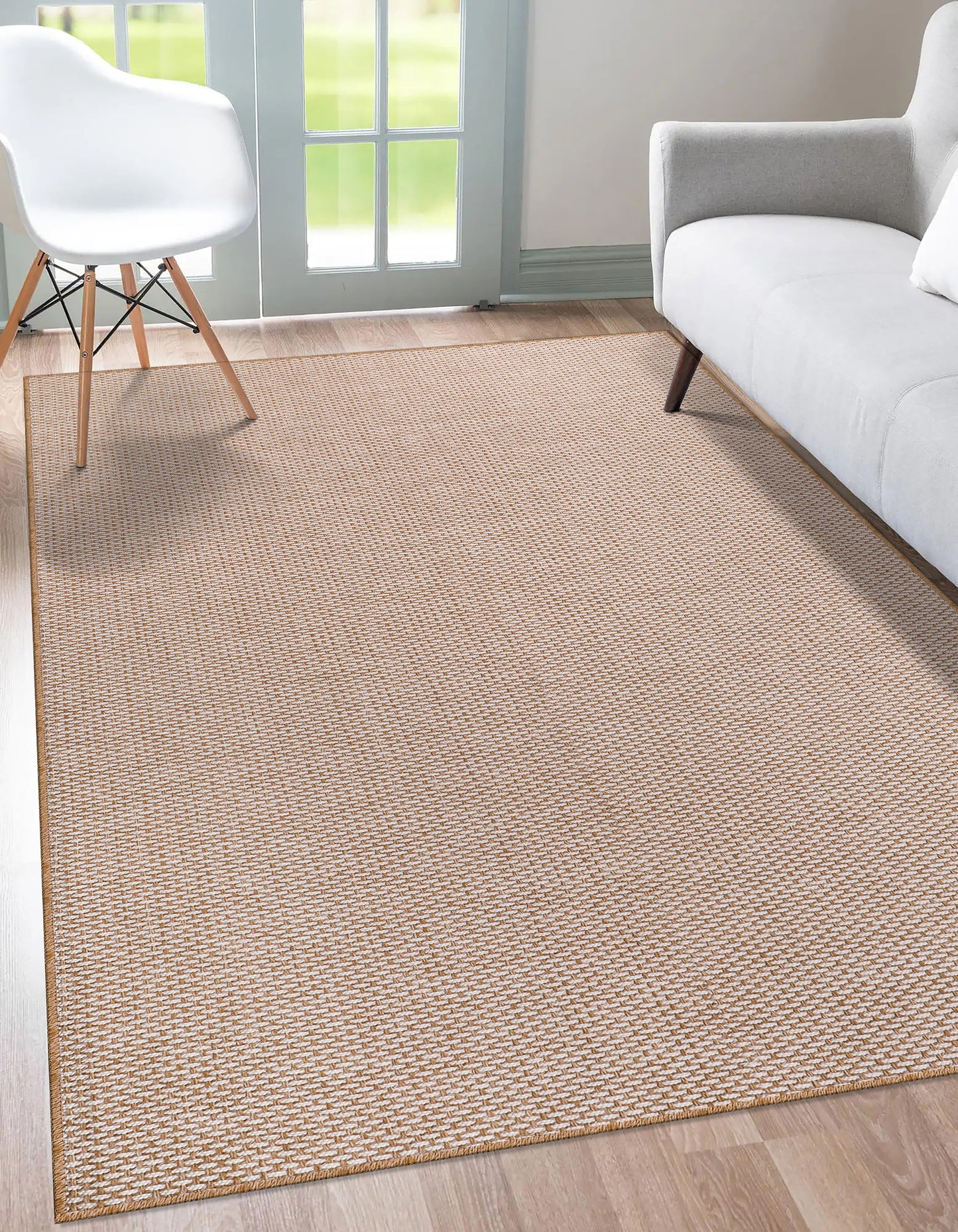 Ljuva Home Nordic Breeze Outdoor Polypropylene Rug - Turkish Crafted, Perfect for Swedish Homes