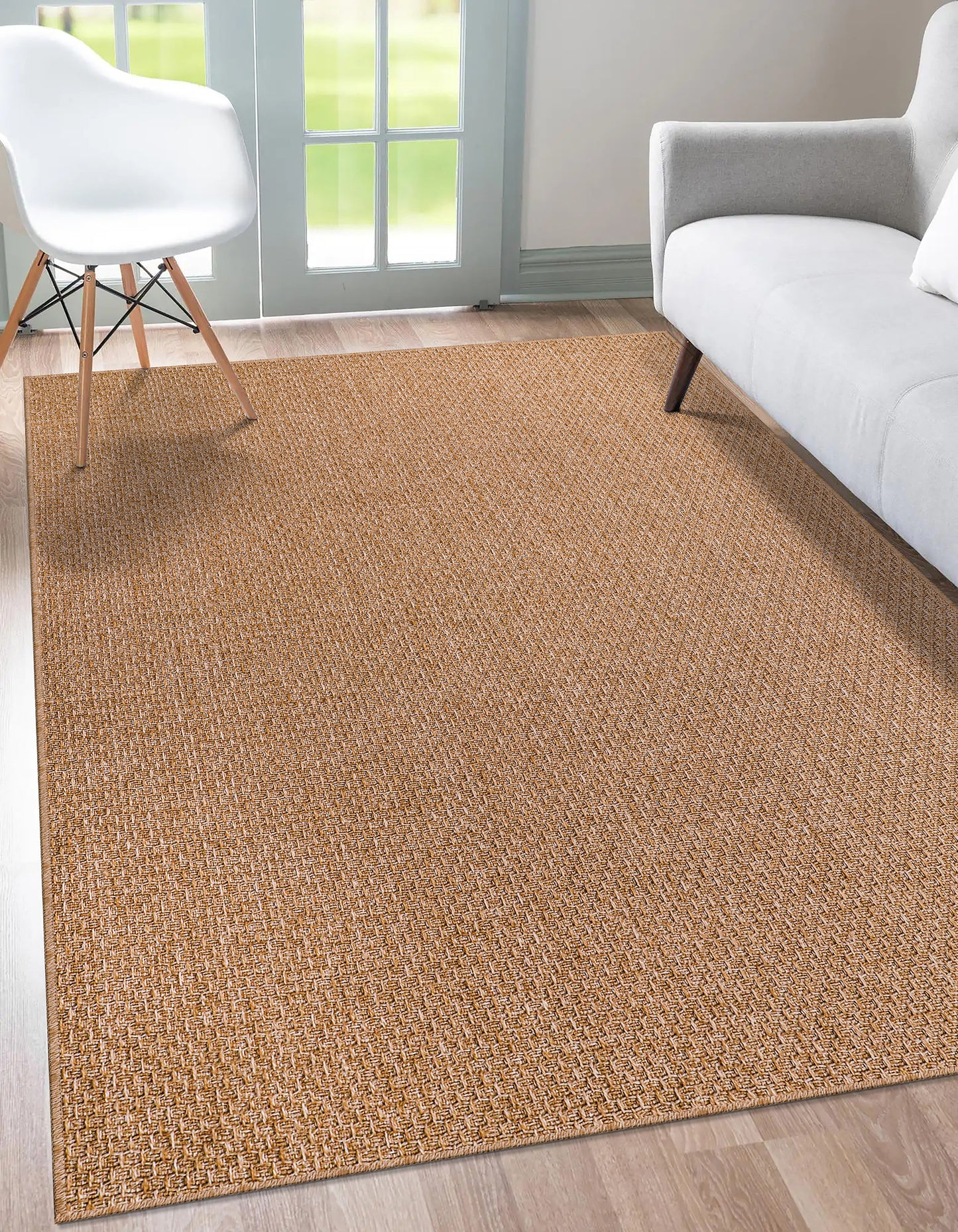 Ljuva Home Nordic Breeze Outdoor Polypropylene Rug Jord Collection 1002 - Turkish Crafted, Perfect for Swedish Homes