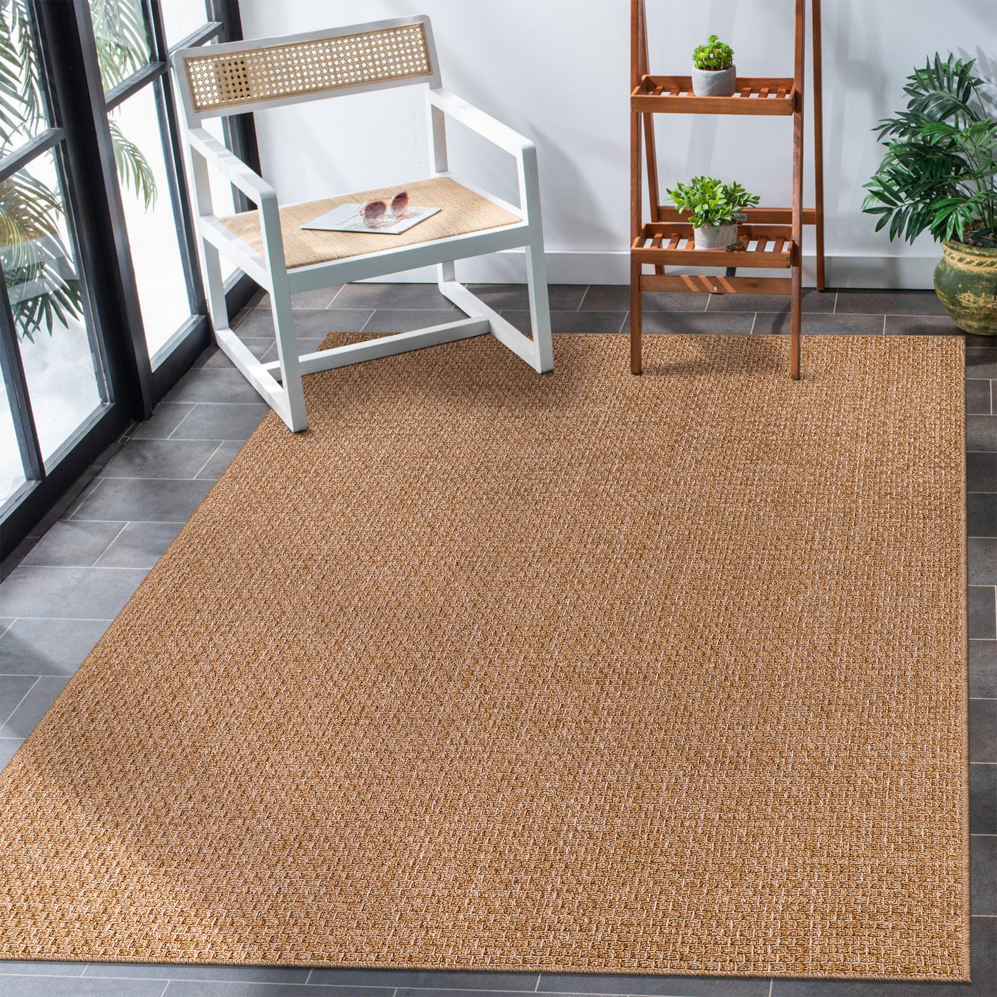 Ljuva Home Nordic Breeze Outdoor Polypropylene Rug Jord Collection 1002 - Turkish Crafted, Perfect for Swedish Homes
