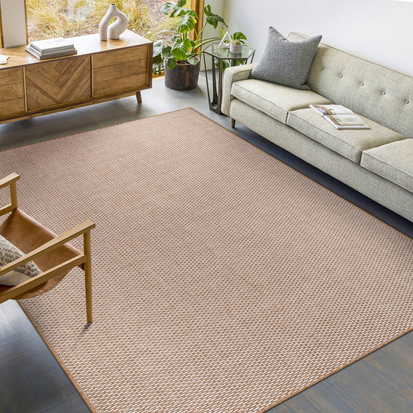 Ljuva Home Nordic Breeze Outdoor Polypropylene Rug - Turkish Crafted, Perfect for Swedish Homes
