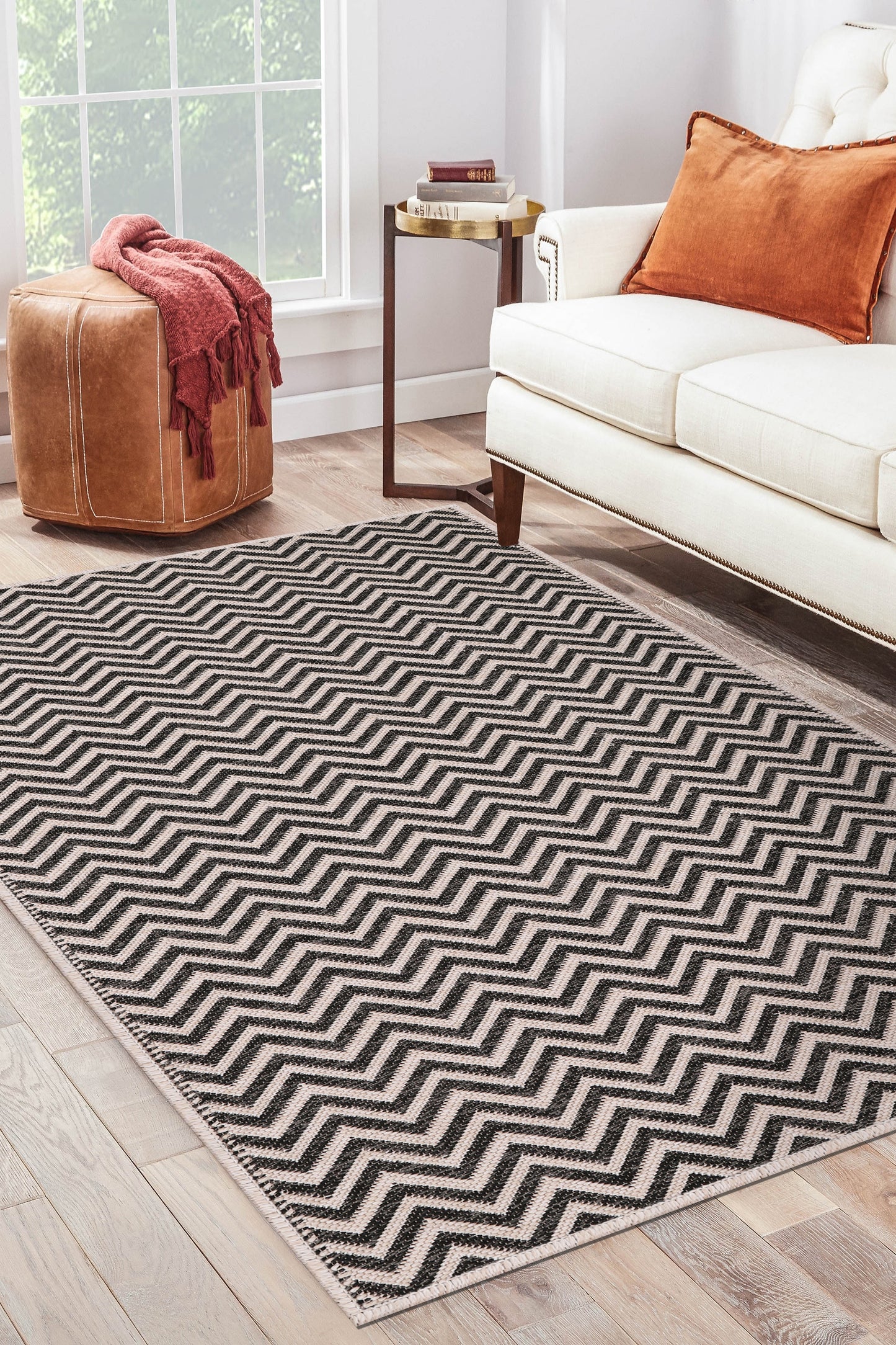 Ljuva Home Nordic Breeze Outdoor Polypropylene Rug Jord Collection 1004 - Turkish Crafted, Perfect for Swedish Homes