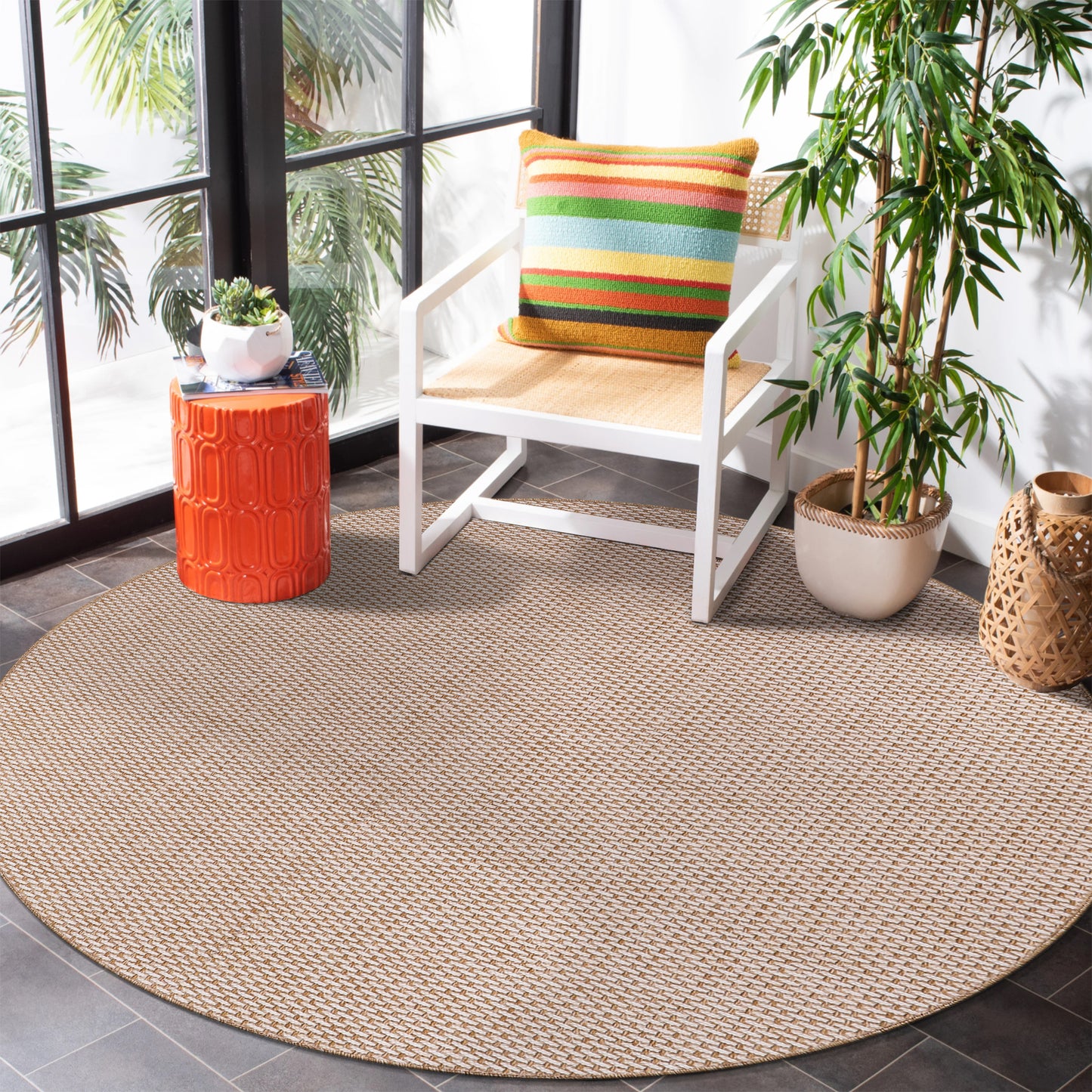 Ljuva Home Nordic Breeze Outdoor Polypropylene Rug - Turkish Crafted, Perfect for Swedish Homes