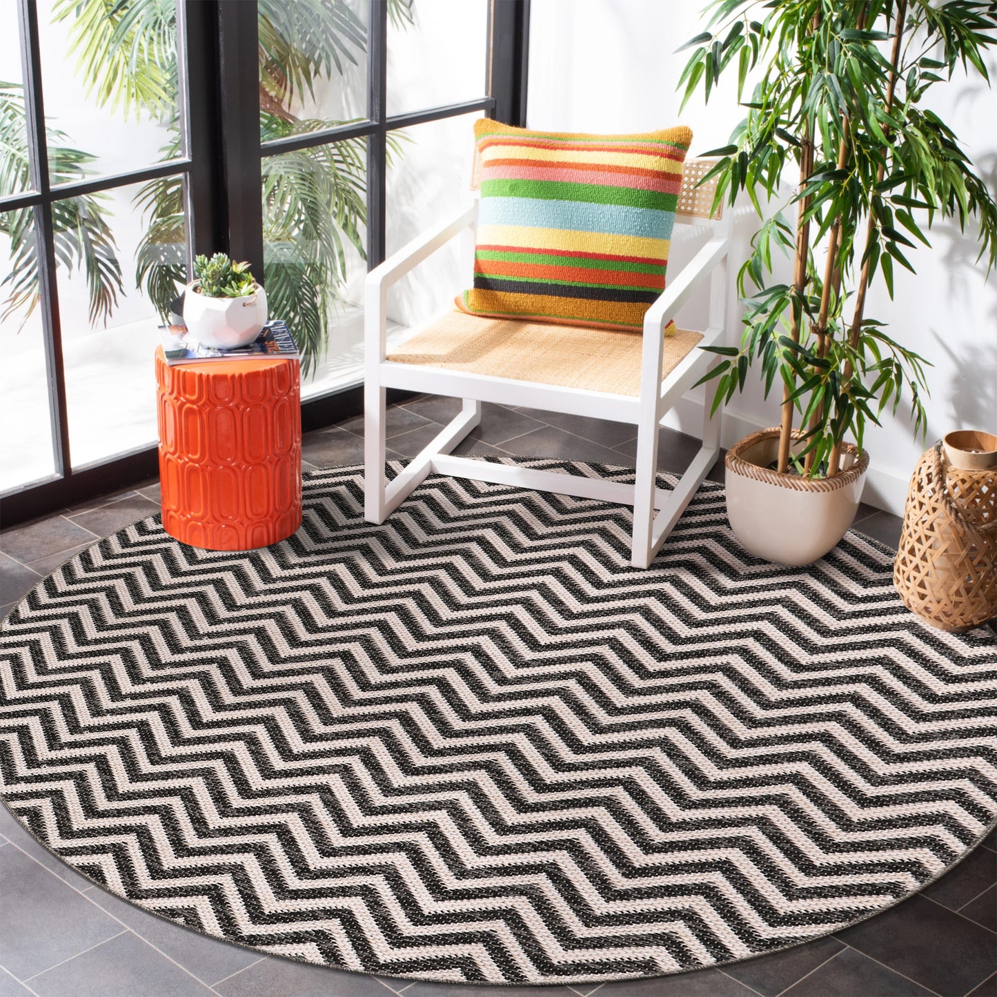 Ljuva Home Nordic Breeze Outdoor Polypropylene Rug Jord Collection 1004 - Turkish Crafted, Perfect for Swedish Homes