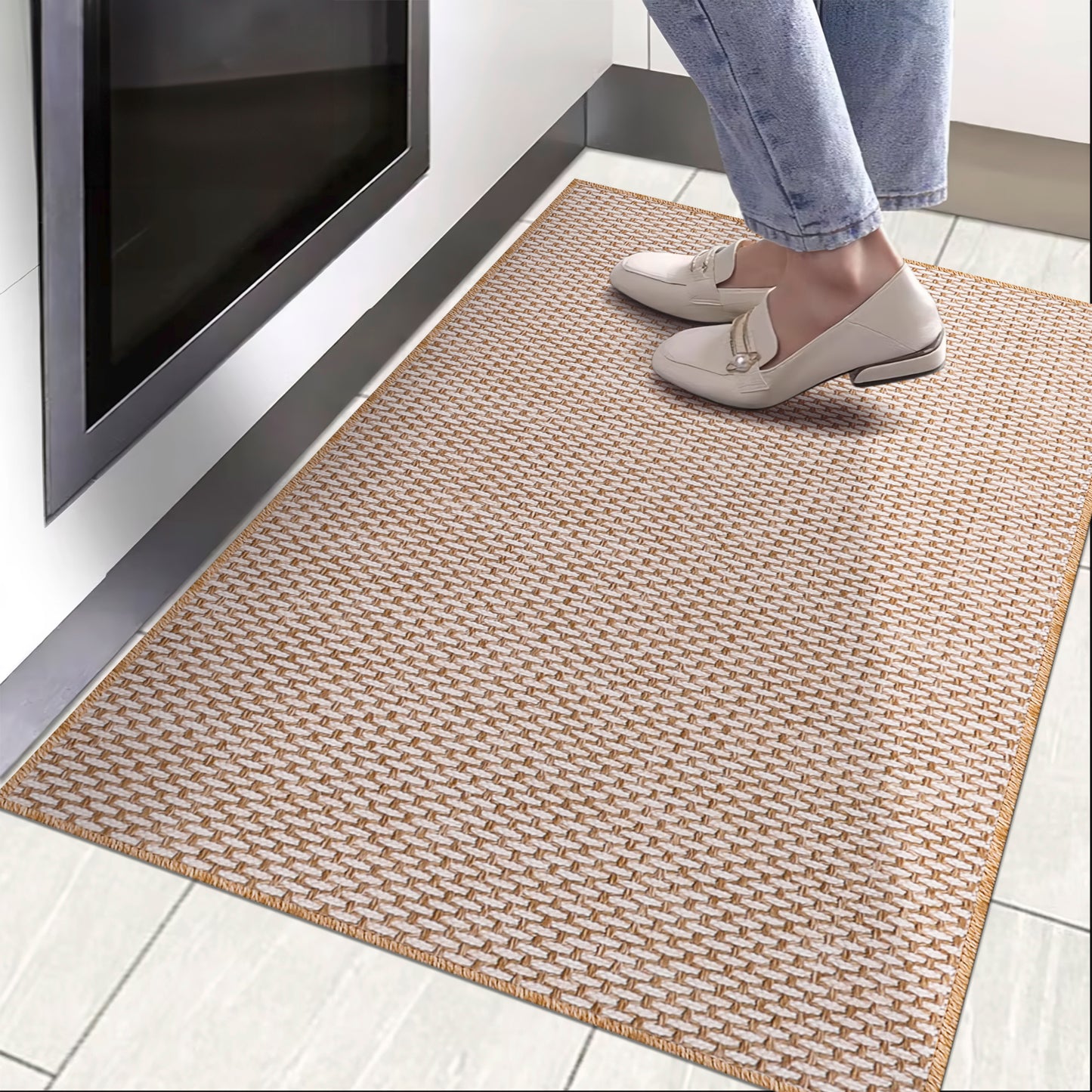 Ljuva Home Nordic Breeze Outdoor Polypropylene Rug - Turkish Crafted, Perfect for Swedish Homes
