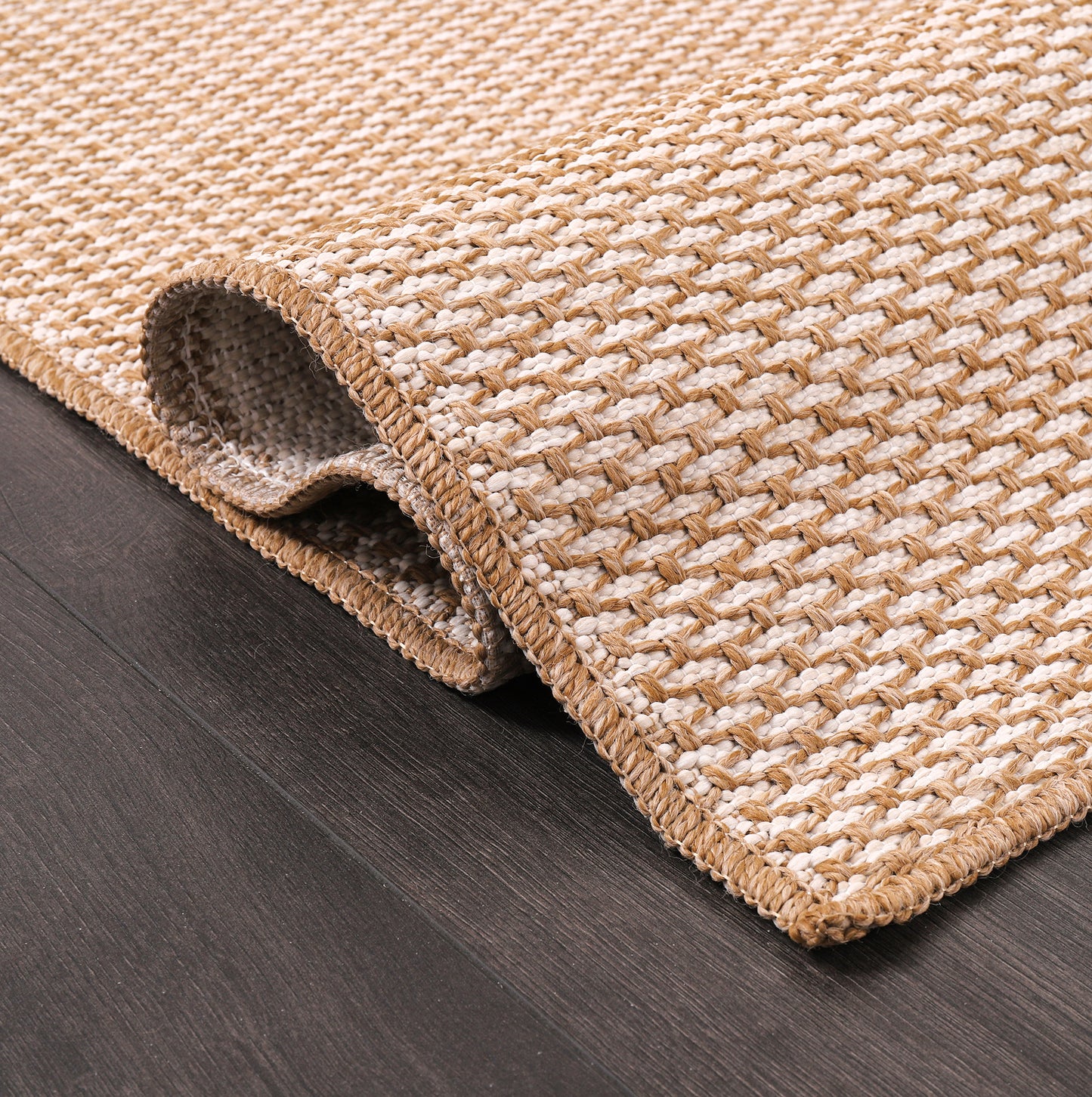 Ljuva Home Nordic Breeze Outdoor Polypropylene Rug - Turkish Crafted, Perfect for Swedish Homes