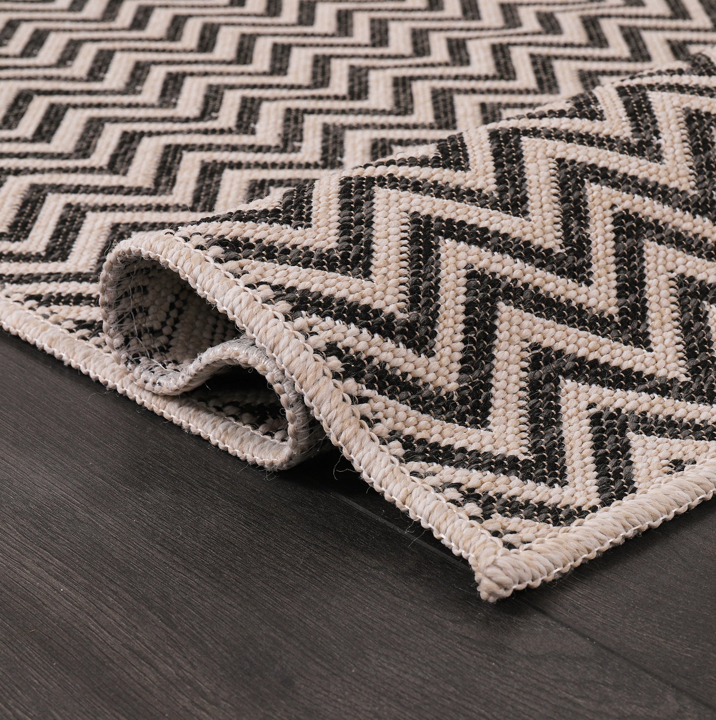 Ljuva Home Nordic Breeze Outdoor Polypropylene Rug Jord Collection 1004 - Turkish Crafted, Perfect for Swedish Homes