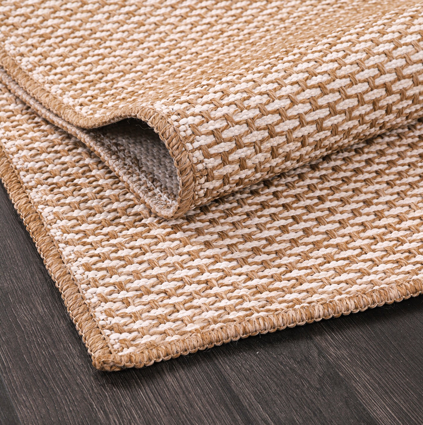 Ljuva Home Nordic Breeze Outdoor Polypropylene Rug - Turkish Crafted, Perfect for Swedish Homes