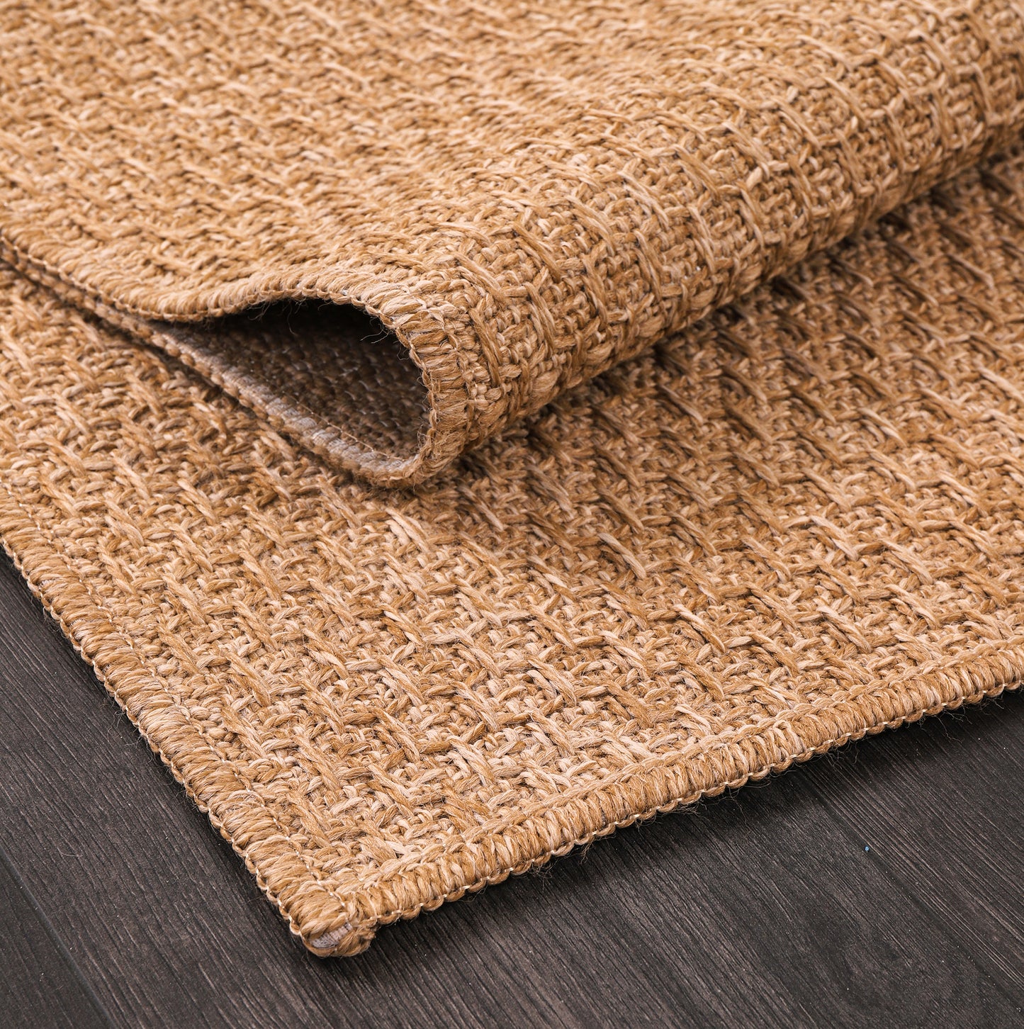 Ljuva Home Nordic Breeze Outdoor Polypropylene Rug Jord Collection 1002 - Turkish Crafted, Perfect for Swedish Homes