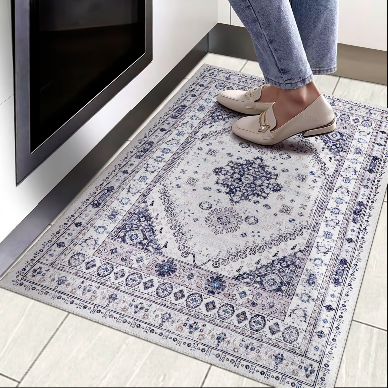 Machine Washable Rugs Kelim Collection 2001