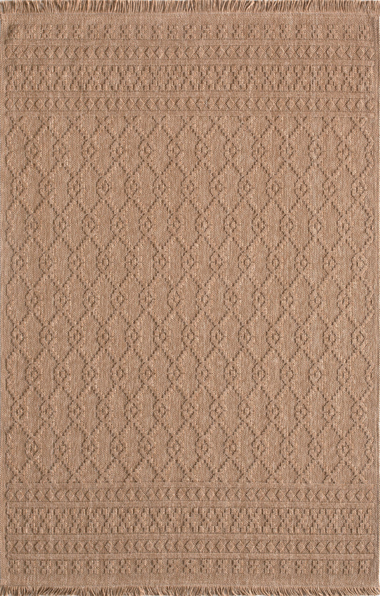 Ljuva Home Beige Kilim Flatweave Bravvo BR003 Area Rug – Durable Synthetic Fibres, Bedroom, Study, Kids Room, Entryway