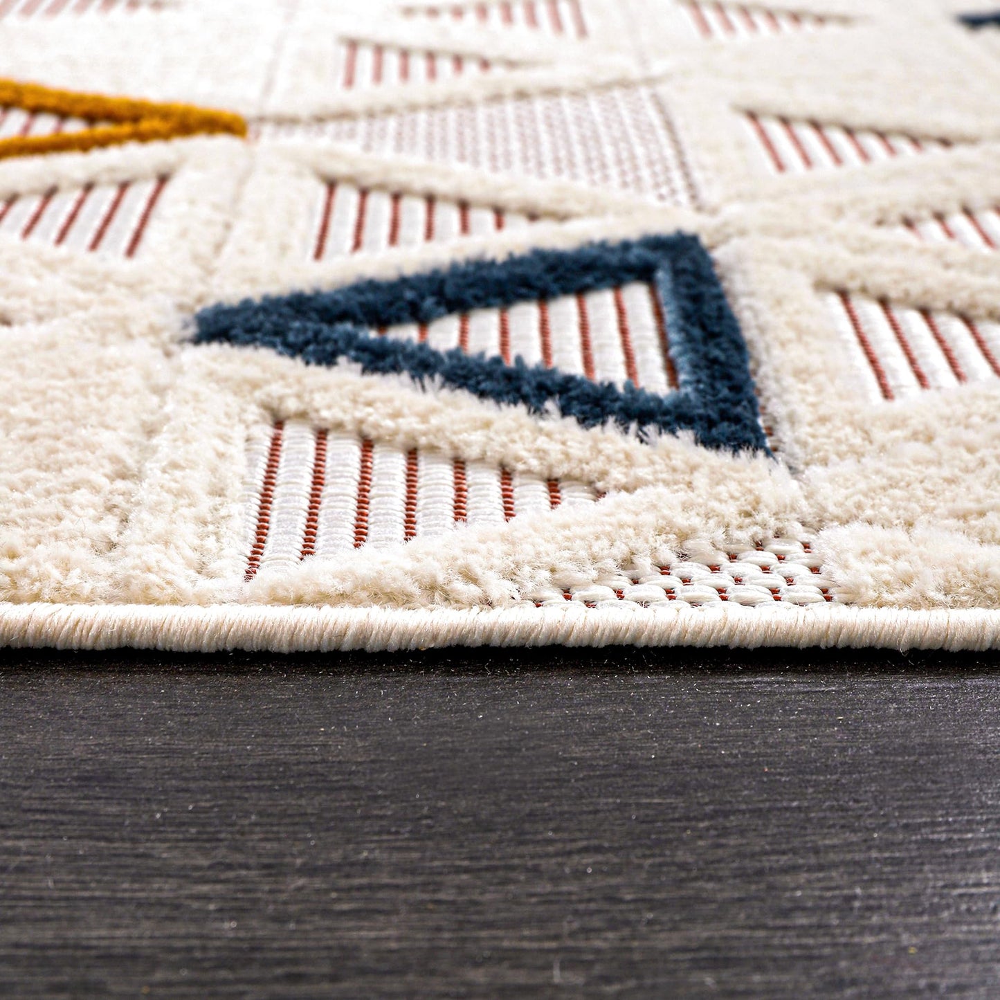 Ljuva Home Area Rug for Living Room, Bedroom & Hallway – Soft & Durable Low Pile Area Rugs – Bohemian, Aztec & Boho Style – Pet & Kid-Friendly, Ideal for High-Traffic Areas (Copy)