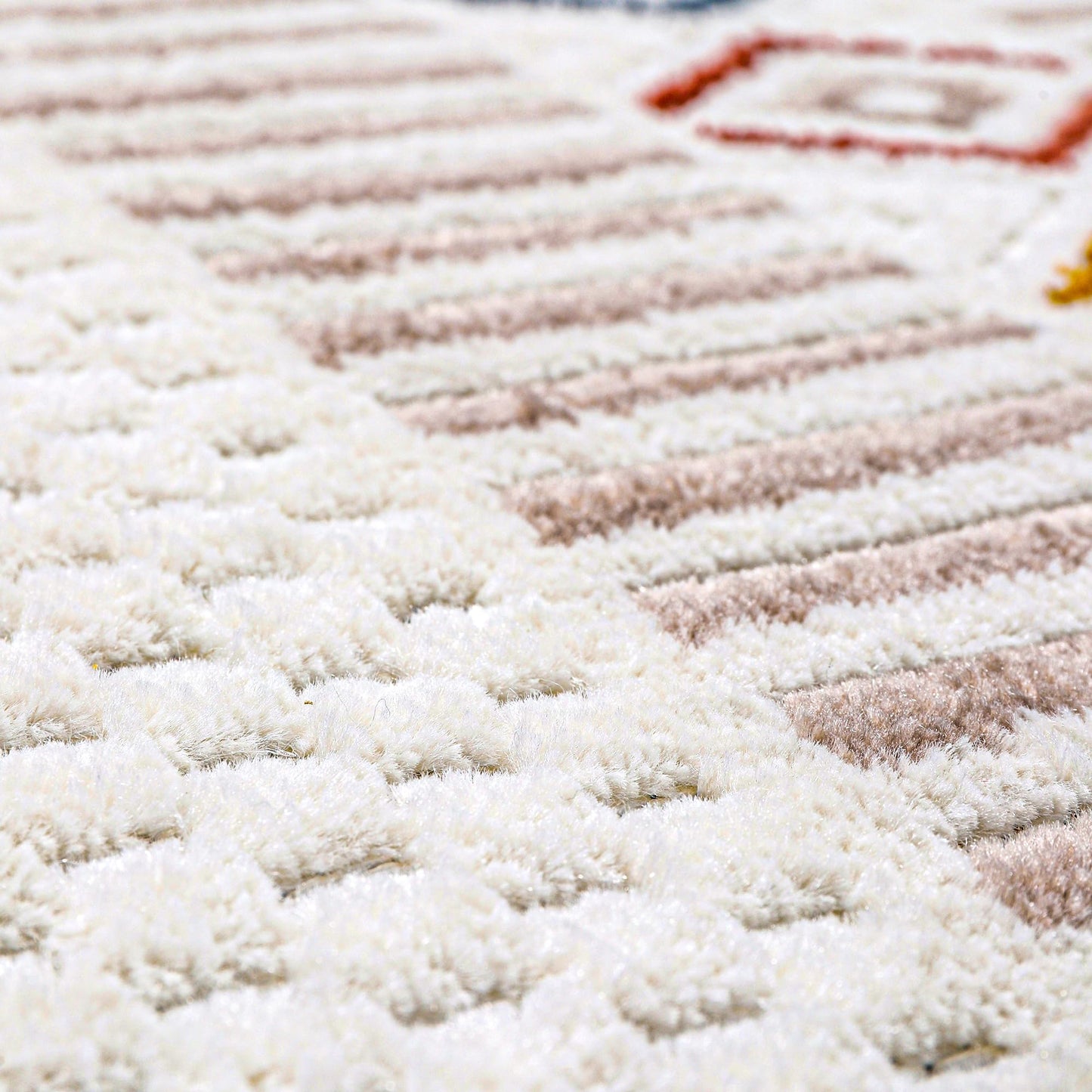 Ljuva Home Area Rug for Living Room, Bedroom & Hallway – Soft & Durable Low Pile Area Rugs – Bohemian, Aztec & Boho Style – Pet & Kid-Friendly, Ideal for High-Traffic Areas (Copy)