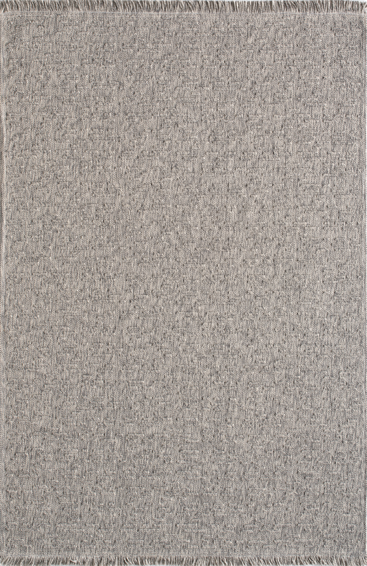 Ljuva Home Grey Kilim Flatweave Bravvo BR005 Area Rug – Durable Synthetic Fibres, Bedroom, Study, Kids Room, Entryway