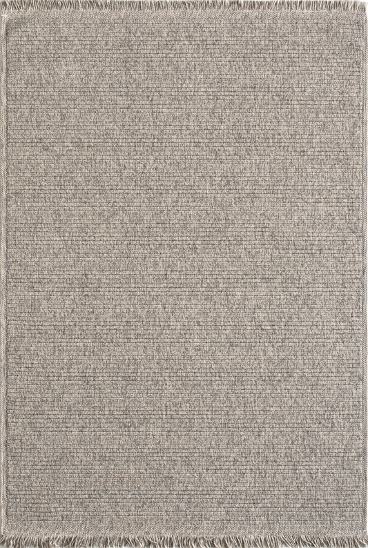 Ljuva Home Grey Kilim Flatweave Bravvo BR006 Area Rug – Durable Synthetic Fibres, Bedroom, Study, Kids Room, Entryway