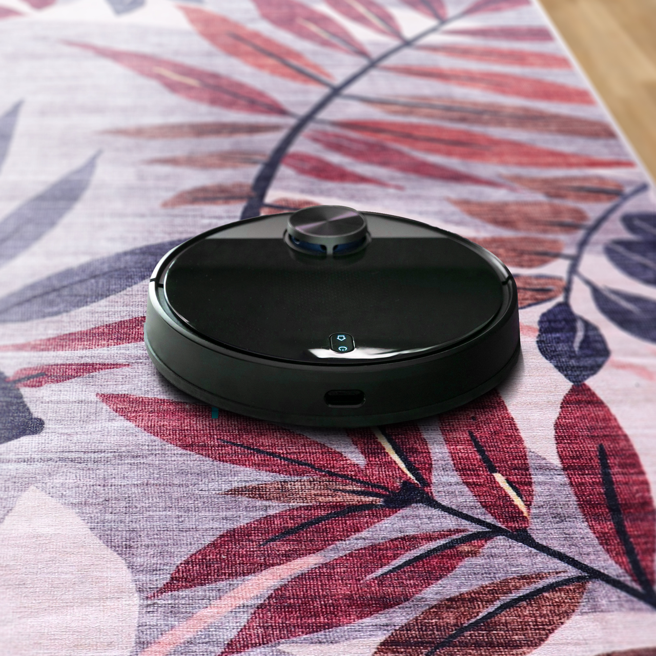 Ljuva Home Modern Beige Floral Washable Rug Design 3001