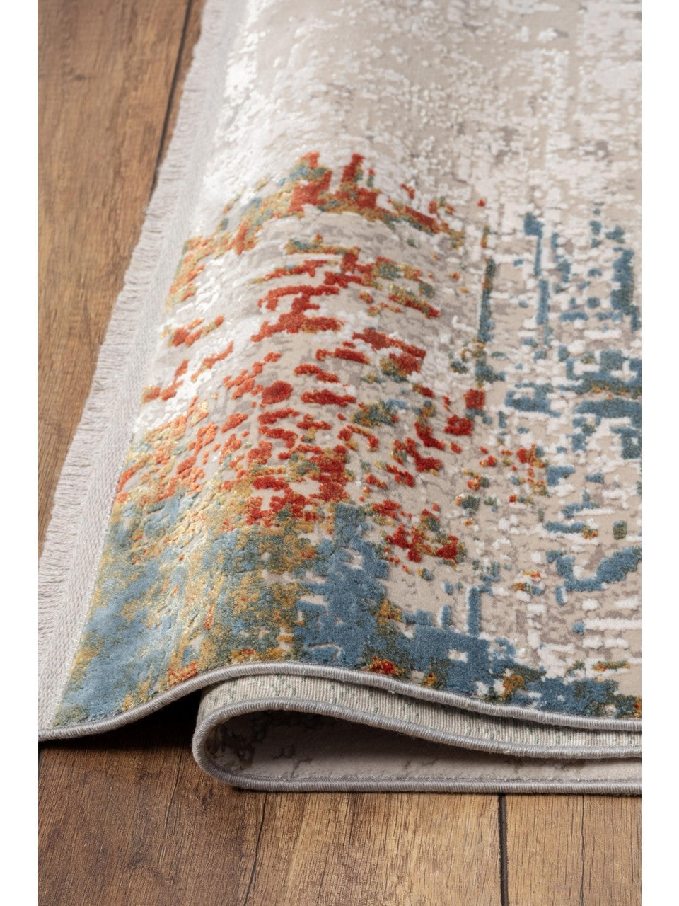 Ljuva Home Beige Modern MD005 Area Rug – Durable Synthetic Fibres, Non‑Shed, Easy‑Clean, Durable | Bedroom, Study, Kids Room, Entryway