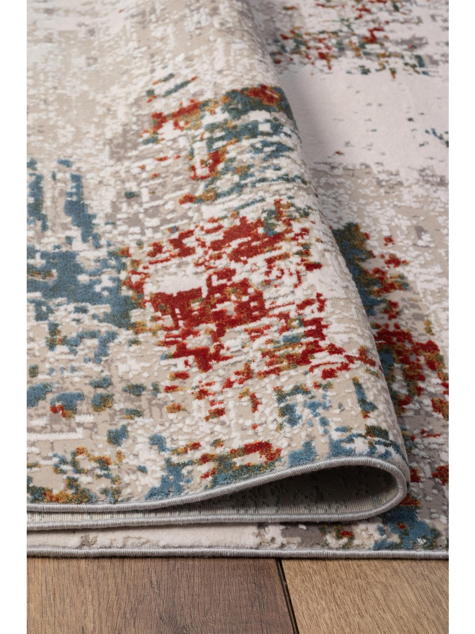 Ljuva Home Beige Modern MD005 Area Rug – Durable Synthetic Fibres, Non‑Shed, Easy‑Clean, Durable | Bedroom, Study, Kids Room, Entryway