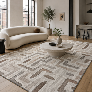 Vertexa Taupe – tvättbar matta
