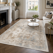 Palazzo Denimblå – matta i rumsmiljö | Ljuva Home