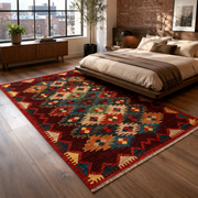 Kilim Vinröd – produktbild 5 | Ljuva Home