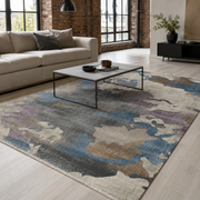 Tangent Skiffergrå – matta i rumsmiljö | Ljuva Home