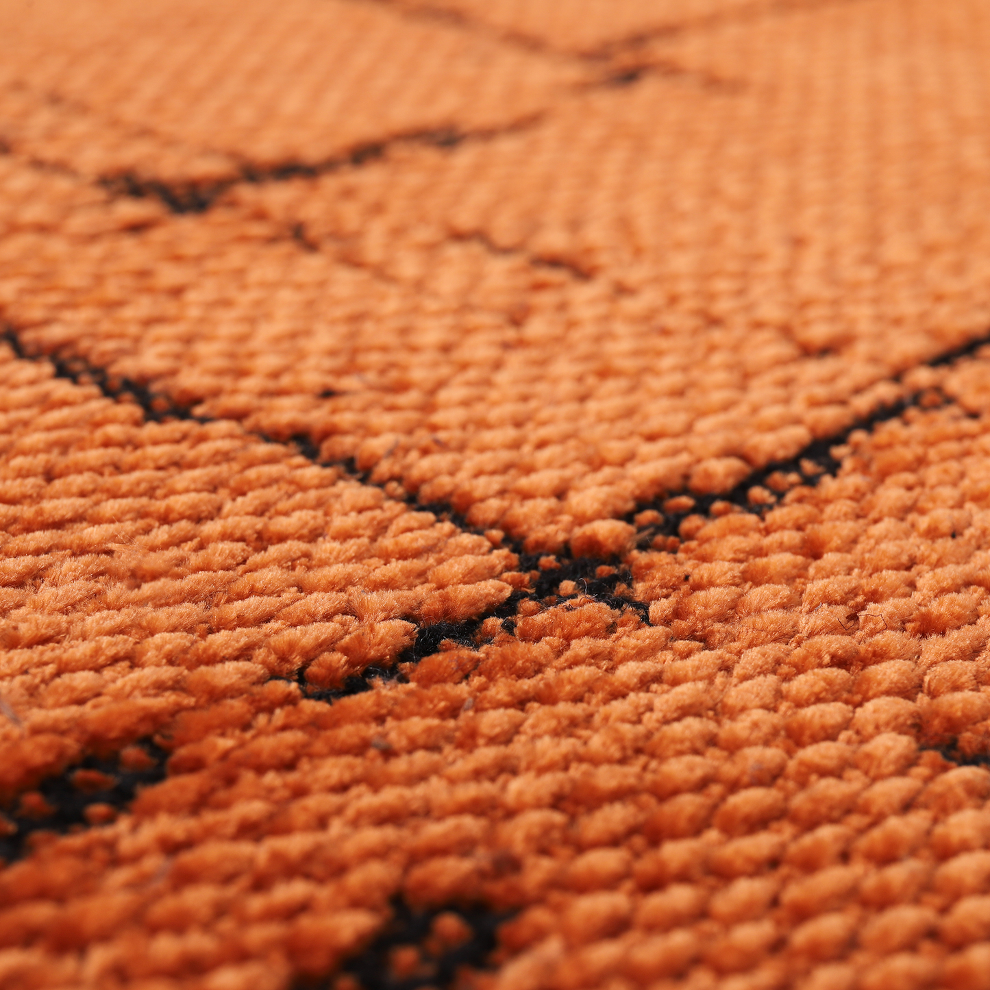 Ljuva Home Machine Washable Rug NT201 – ORANGE Soft Chenille