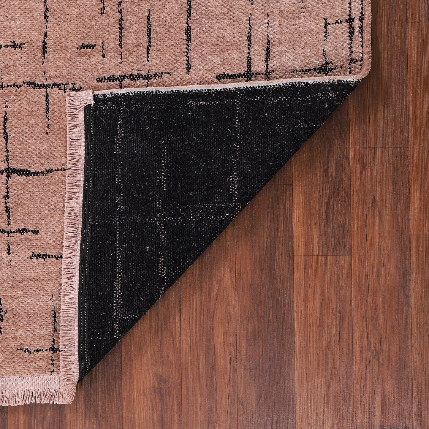 Ljuva Home Machine Washable Rug NT201 – BROWN Soft Chenille