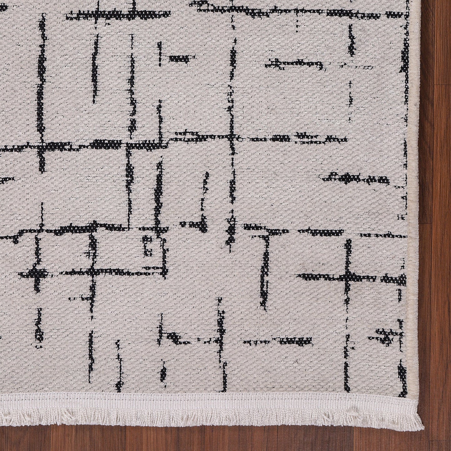 Ljuva Home Machine Washable Rug NT201 – WHITE Soft Chenille