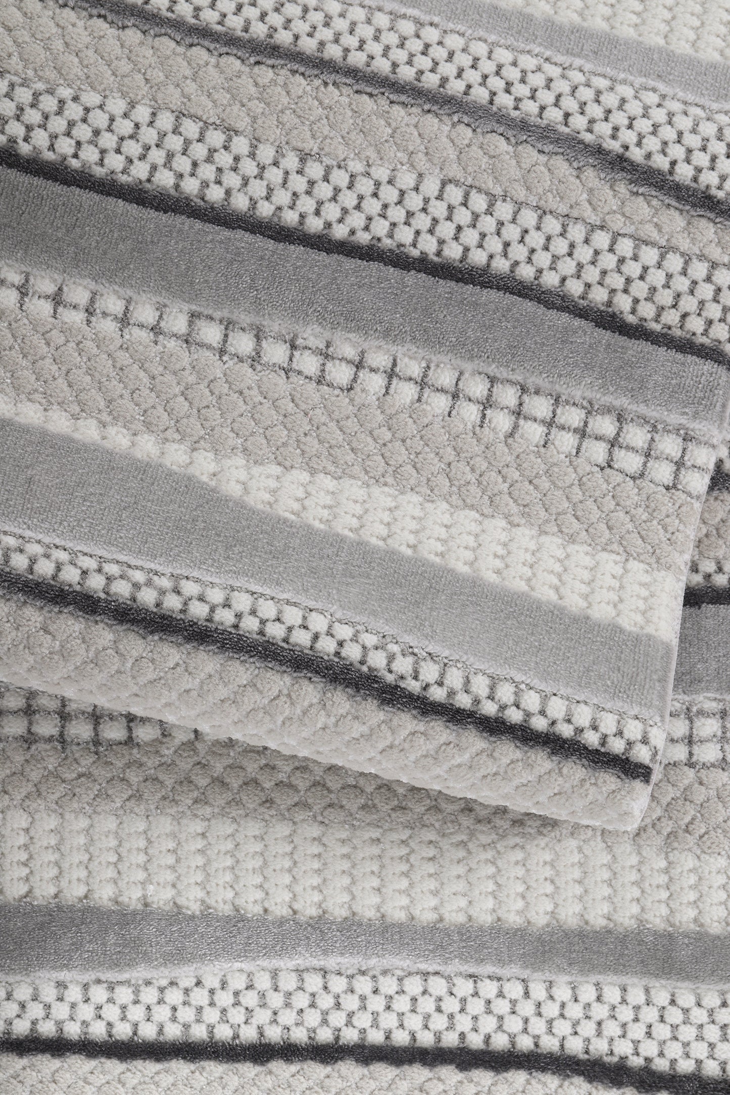 Ljuva Home Grey Modern Boyut BY045 Area Rug – Polypropylene and Polyester, Non‑Shed, Easy‑Clean, Durable | Bedroom, Study, Kids Room, Entryway